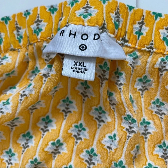 RHODE x Target Dainty Lotus Midi Skirt Size XXL Fall Autumn Floral - Picture 5 of 9